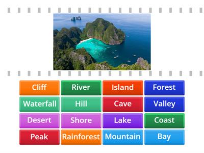 Roadmap B1 8C Vocabulary: Geographical Features