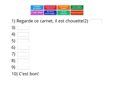 Remets le dialogue dans l'ordre