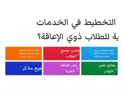 أهمية التخطيط في الخدمات الانتقالية للطلاب ذوي الإعاقة؟