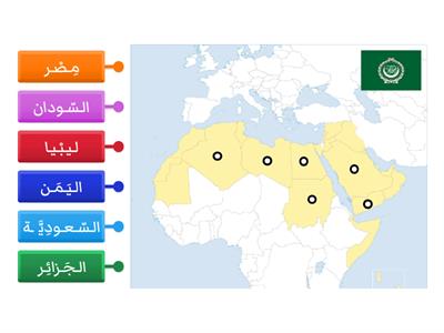 10b Arab countries label