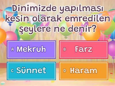 İlmihal Test