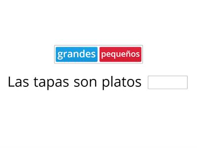 Spanish tapas