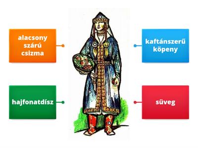 Ősi magyar női viselet