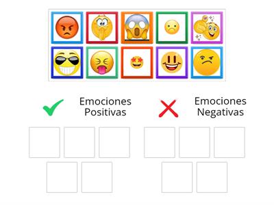 Clasifica las emociones