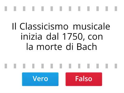 Il Classicismo musicale