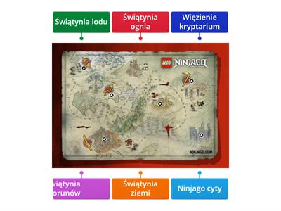 Ninjago mapa