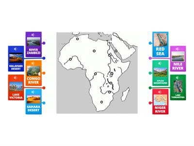 AFRICA- geographical features