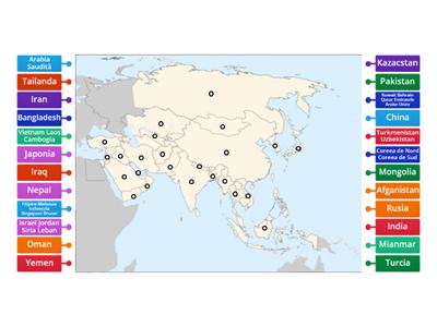 Țările Asiei