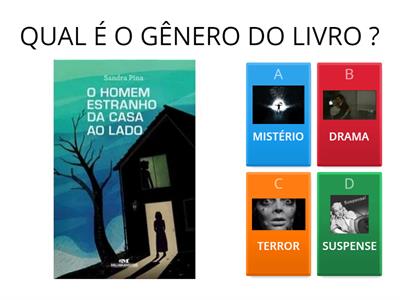  livro: O homem estranho da casa ao lado