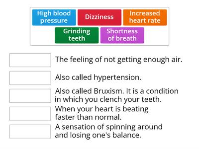 Physical Symptoms of Stress