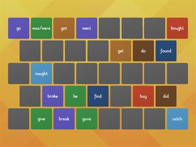  Irregular verbs  