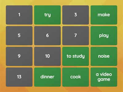 Verb combinations B2