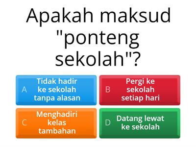 QUIZ PONTENG SEKOLAH