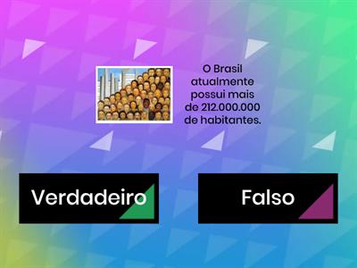 População brasileira - 5ºAno