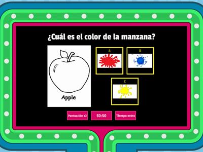 juego Colores Primarios