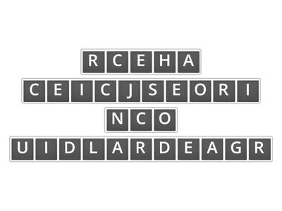 ANAGRAMA DE "SALUD MENTAL"