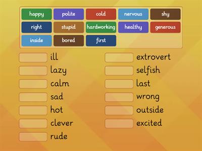 Antonyms