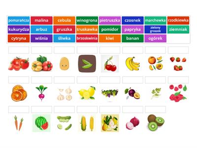 warzywa i owoce (KPK1, L09)