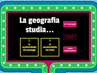 Geografia classe terza