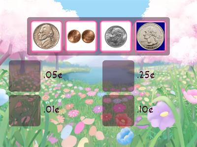 Identificar valor de las monedas