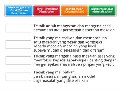 Teknik Pemikiran Komputasional