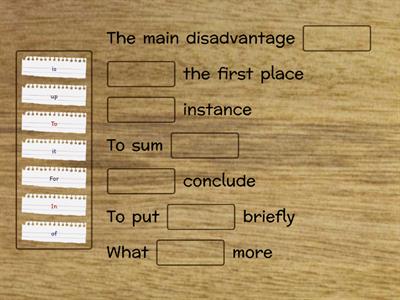 Linking expressions