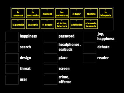 Social Media and Gaming (Higher) Nouns