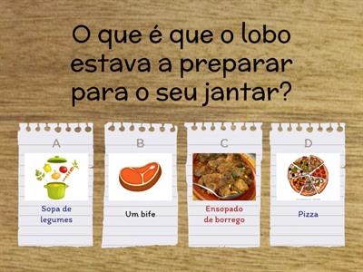 A ovelhinha que veio para o jantar