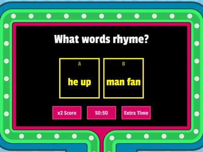 What Words Rhyme?
