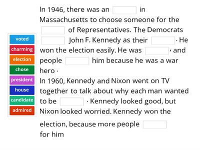 JFK ch 1-5 vocab review