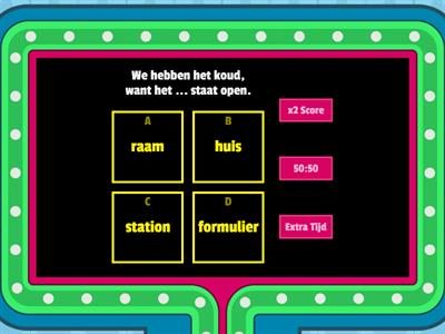 Woordenschat thema 6