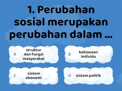 Asesmen Kognitif Perubahan sosial kelas 9