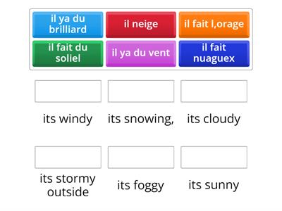 French weather.6 questions