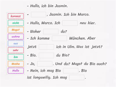 Dialog in der Schule