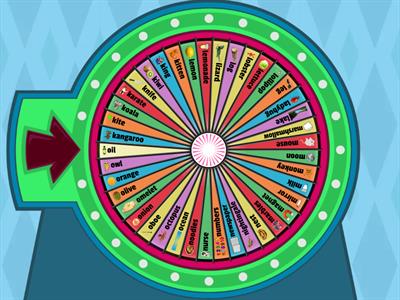 Interactive ABC's: Word Spin K-O
