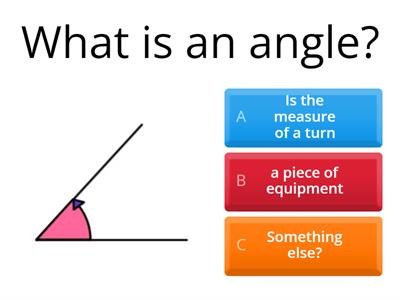 Angles quiz