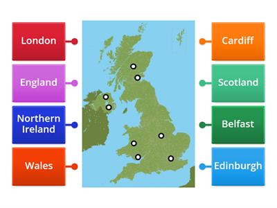 Countries and capitals of the uk - Teaching resources