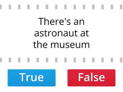SPACE MUSEUM READING COMPREHENSION BOOK EVERYBODY UP 