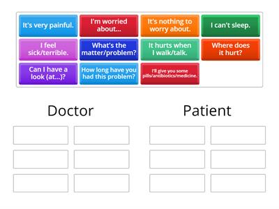 Seeing the doctor (SO, Pre-int, Unit 6)