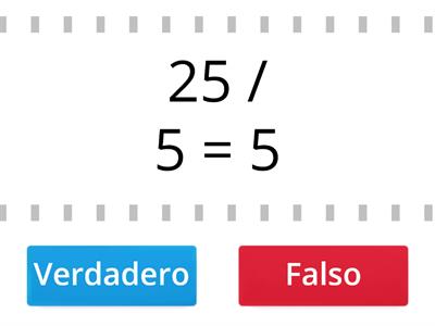 Multiplicación y División