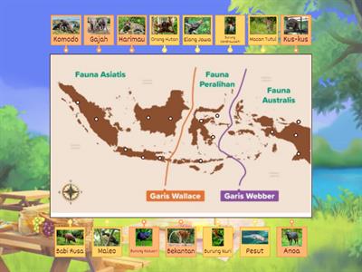 Persebaran Fauna di Indonesia