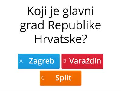Zagreb - ponavljanje