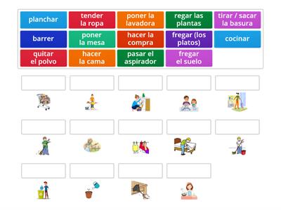 Las tareas domésticas (Aula Internacional 2. U9)