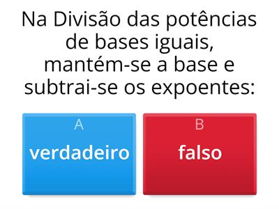 potenciação