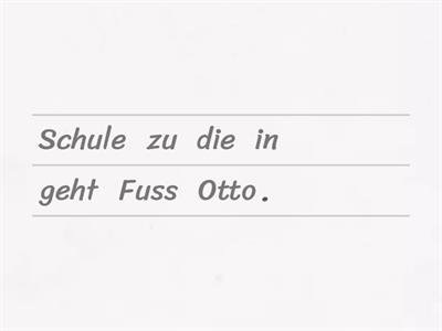 German Word Order