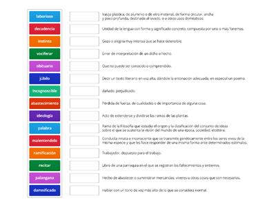 VOCABULARIO 