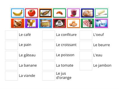  Les aliments  