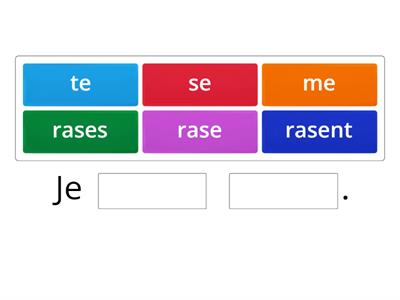 Les verbes pronominaux