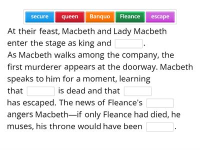 Macbeth Act 3 Scene 4