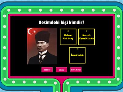 Atatürk Hayatı 1. sınıf